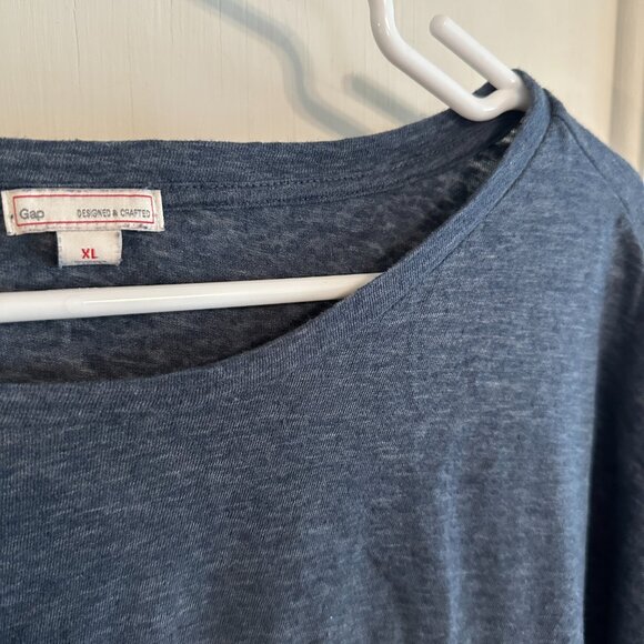 | GAP | Blue and Gray Soft Top - Picture 4 of 5